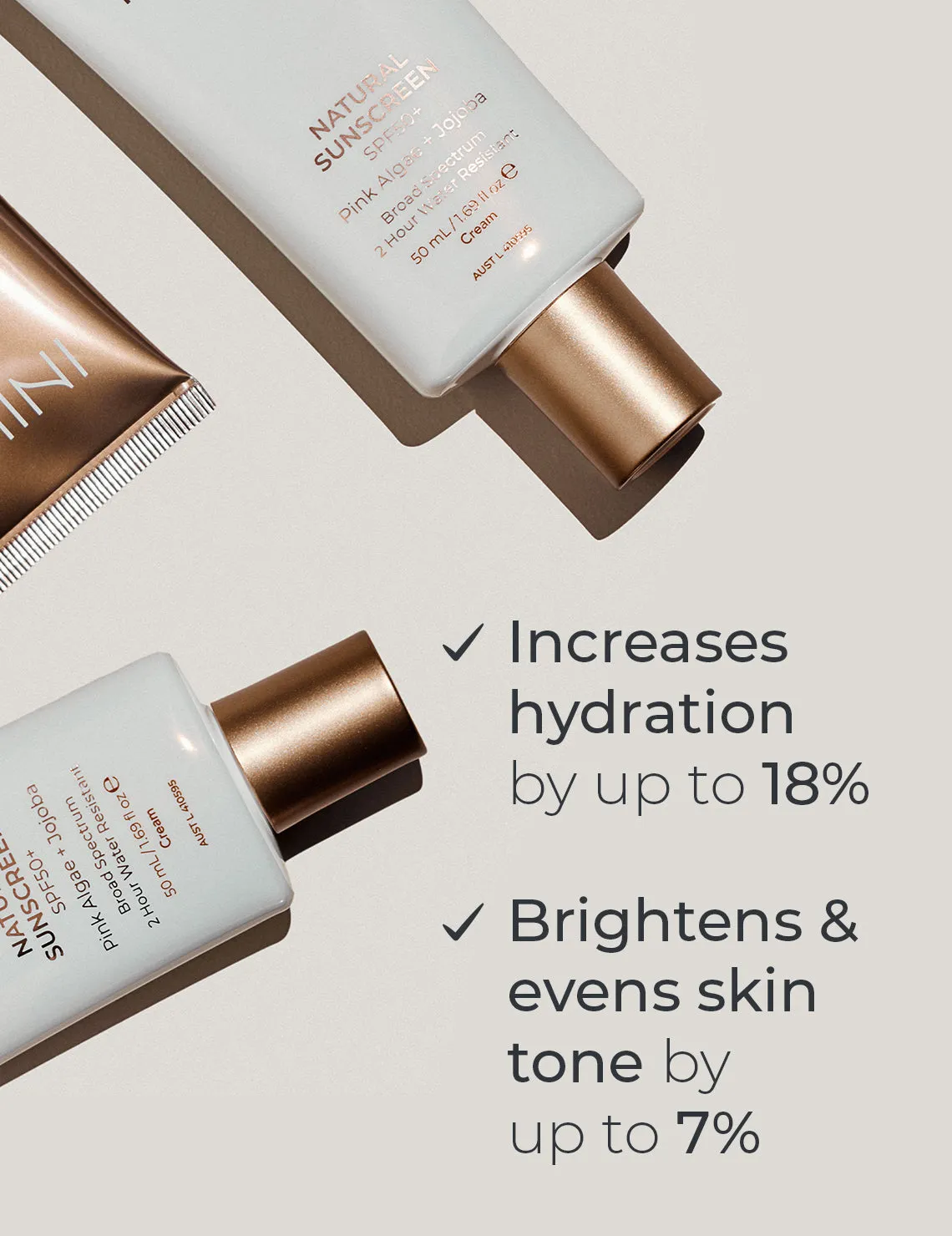 INIKA Organic Tinted Natural Sunscreen SPF50  15mL Inika Organic