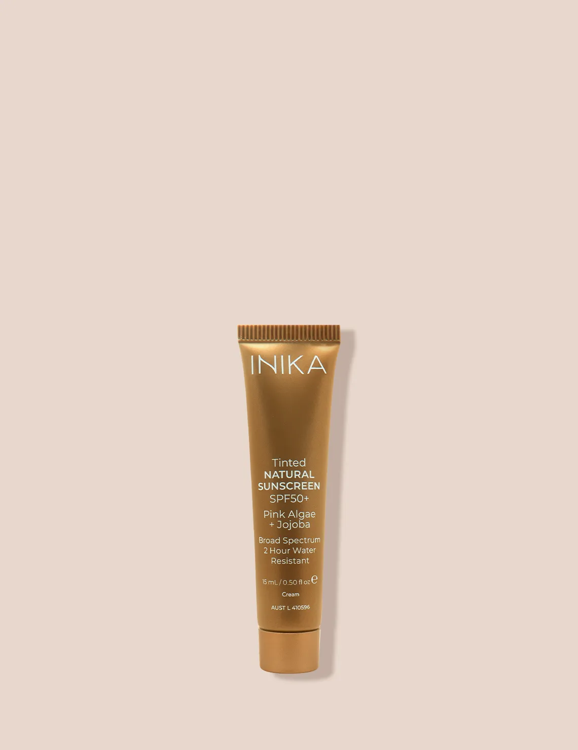 INIKA Organic Tinted Natural Sunscreen SPF50  15mL Inika Organic