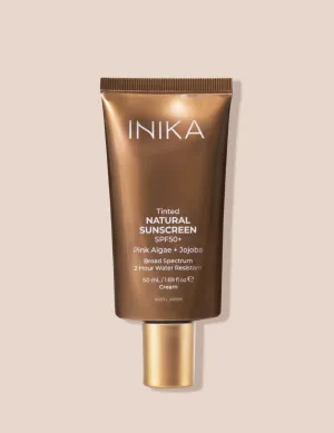 INIKA Organic Tinted Natural Sunscreen SPF50  50mL Inika Organic