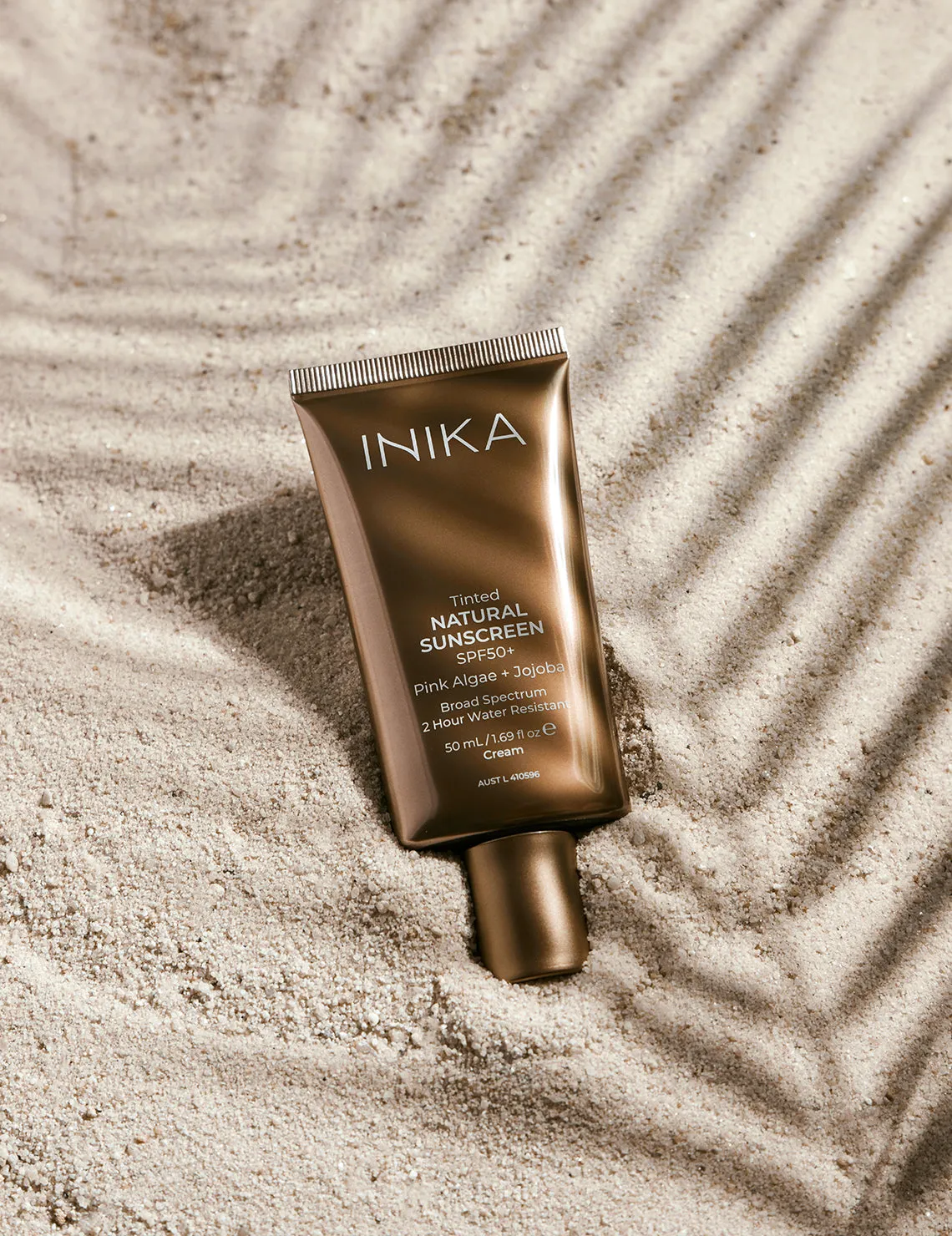 INIKA Organic Tinted Natural Sunscreen SPF50  50mL Inika Organic