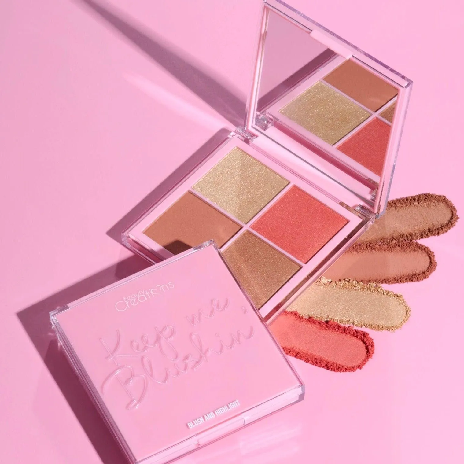 Keep Me Blushin Blush Quad Beauty Creations