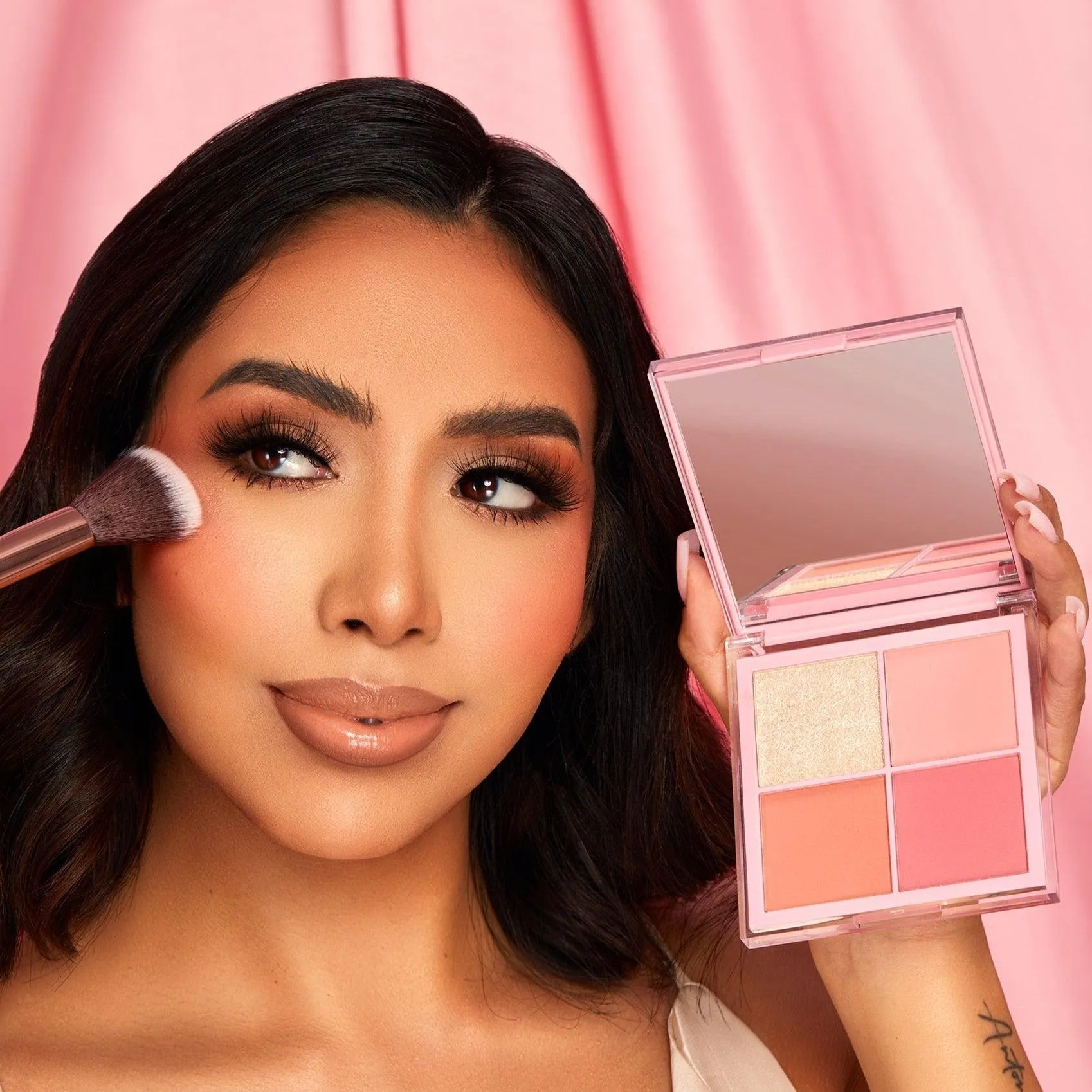 Keep Me Blushin Blush Quad Beauty Creations
