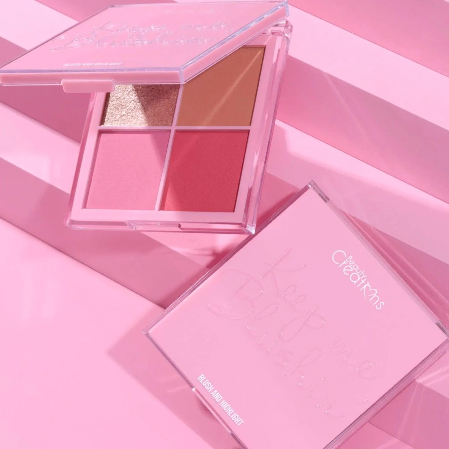 Keep Me Blushin Blush Quad Beauty Creations