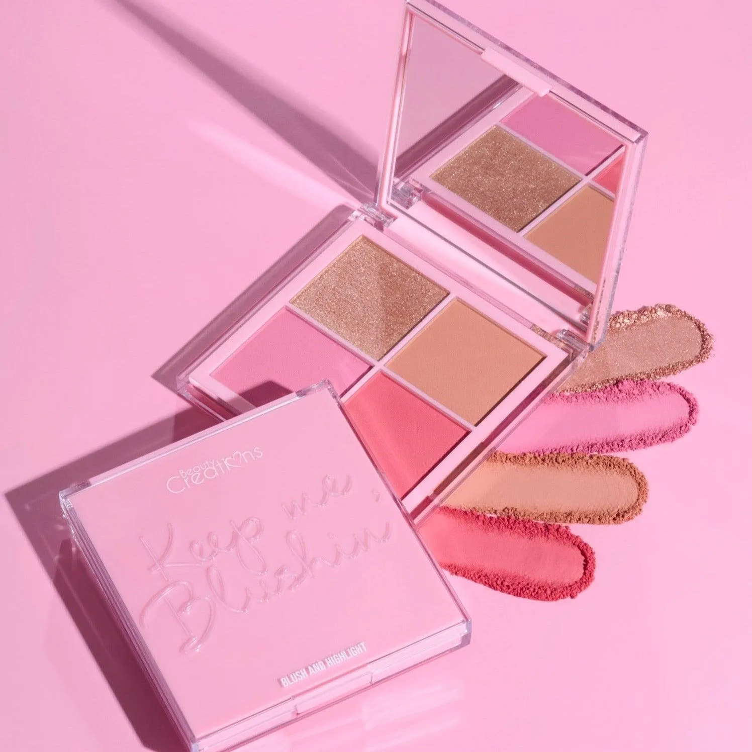 Keep Me Blushin Blush Quad Beauty Creations