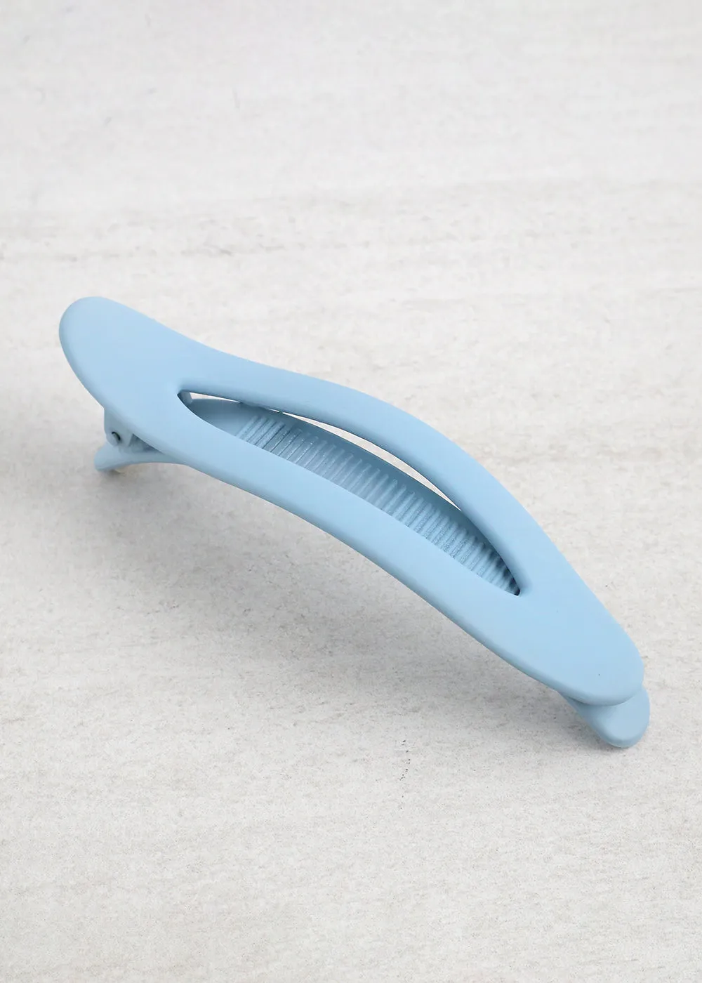Large Matte Pastel Flat Hair Clips
