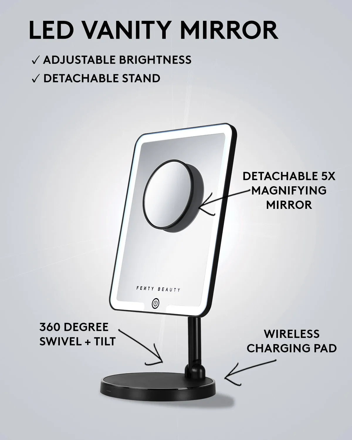 LED Vanity Mirror Fenty Beauty