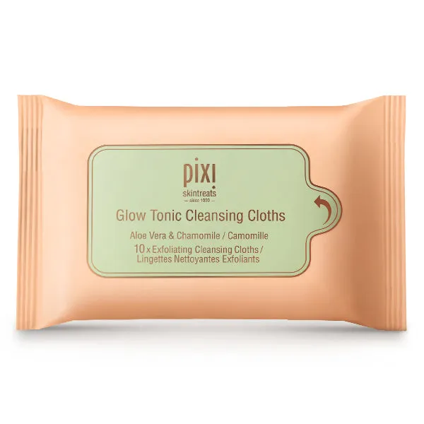 Mini Glow Tonic Cleansing Cloths Pixi Beauty