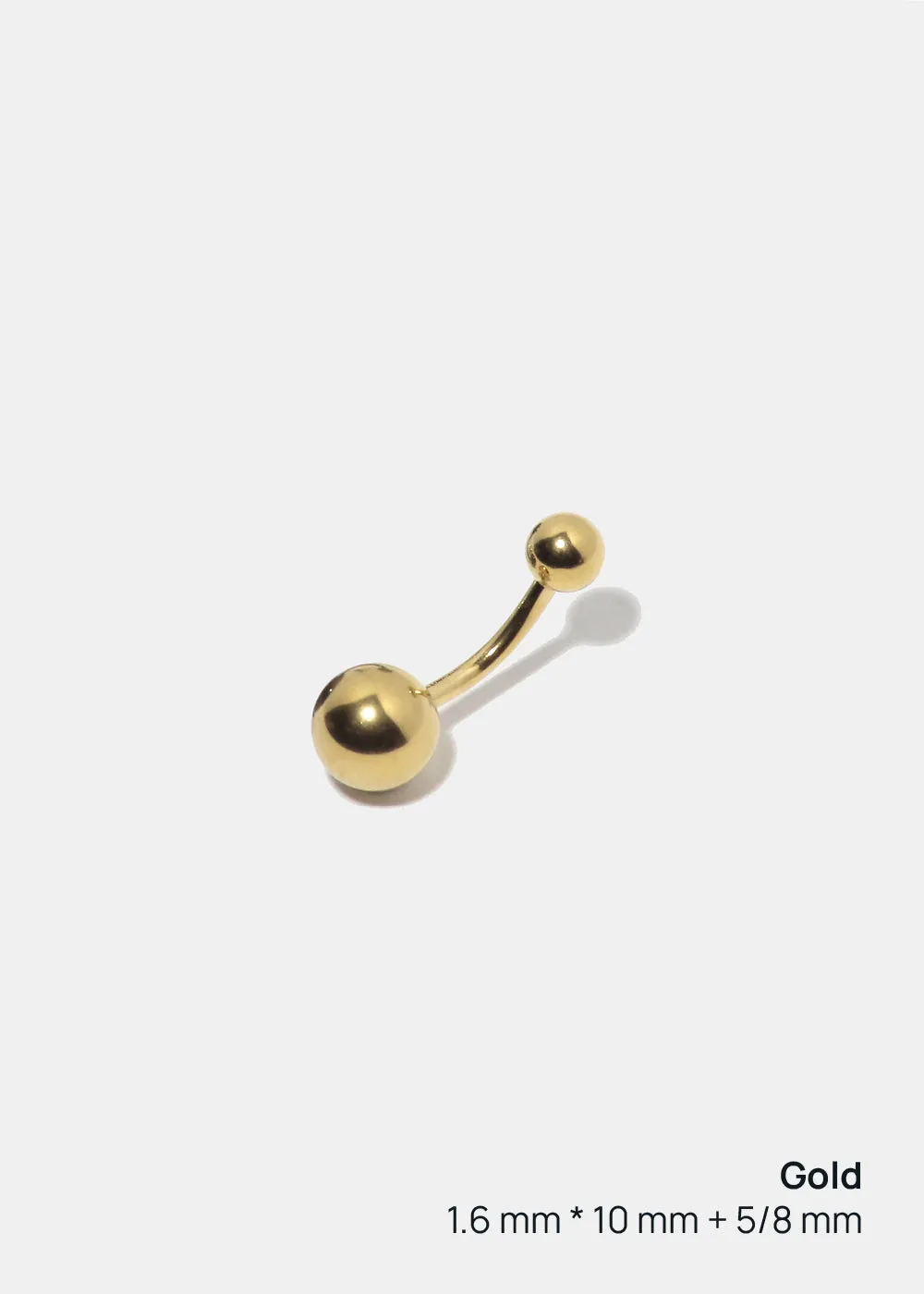 Miss A Body Jewelry - Dangle Ball Belly Button Ring