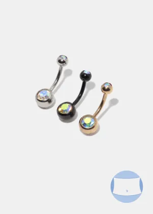 Miss A Body Jewelry - Dangle Belly Button Ring