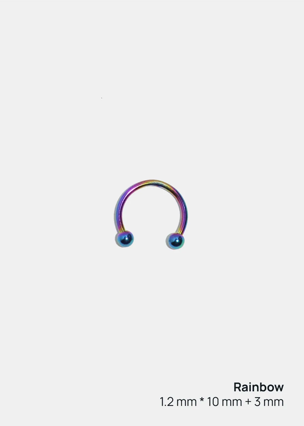 Miss A Body Jewelry - Horseshoe Hoop Earring