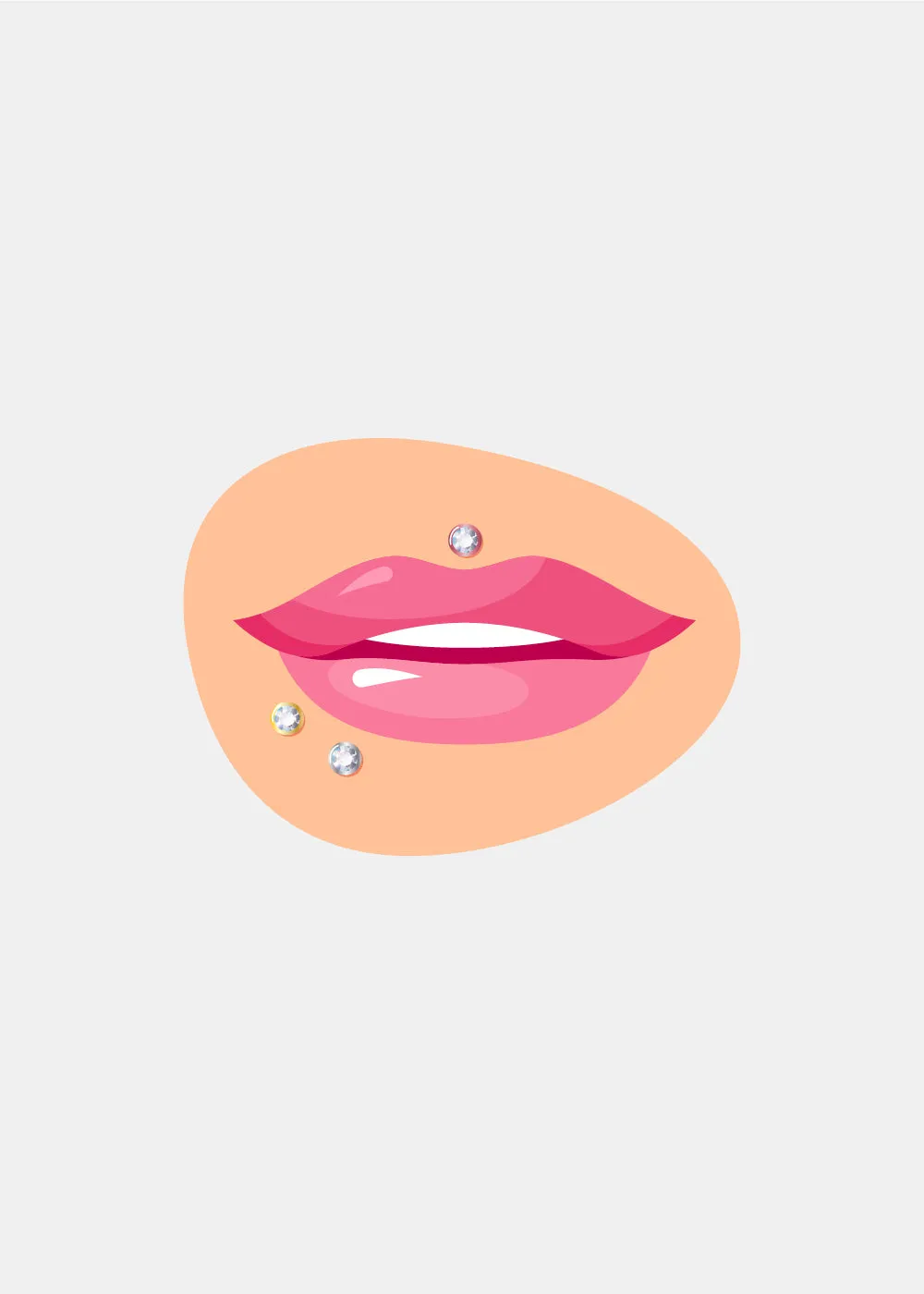 Miss A Body Jewelry - Labret Monroe Lip Stud