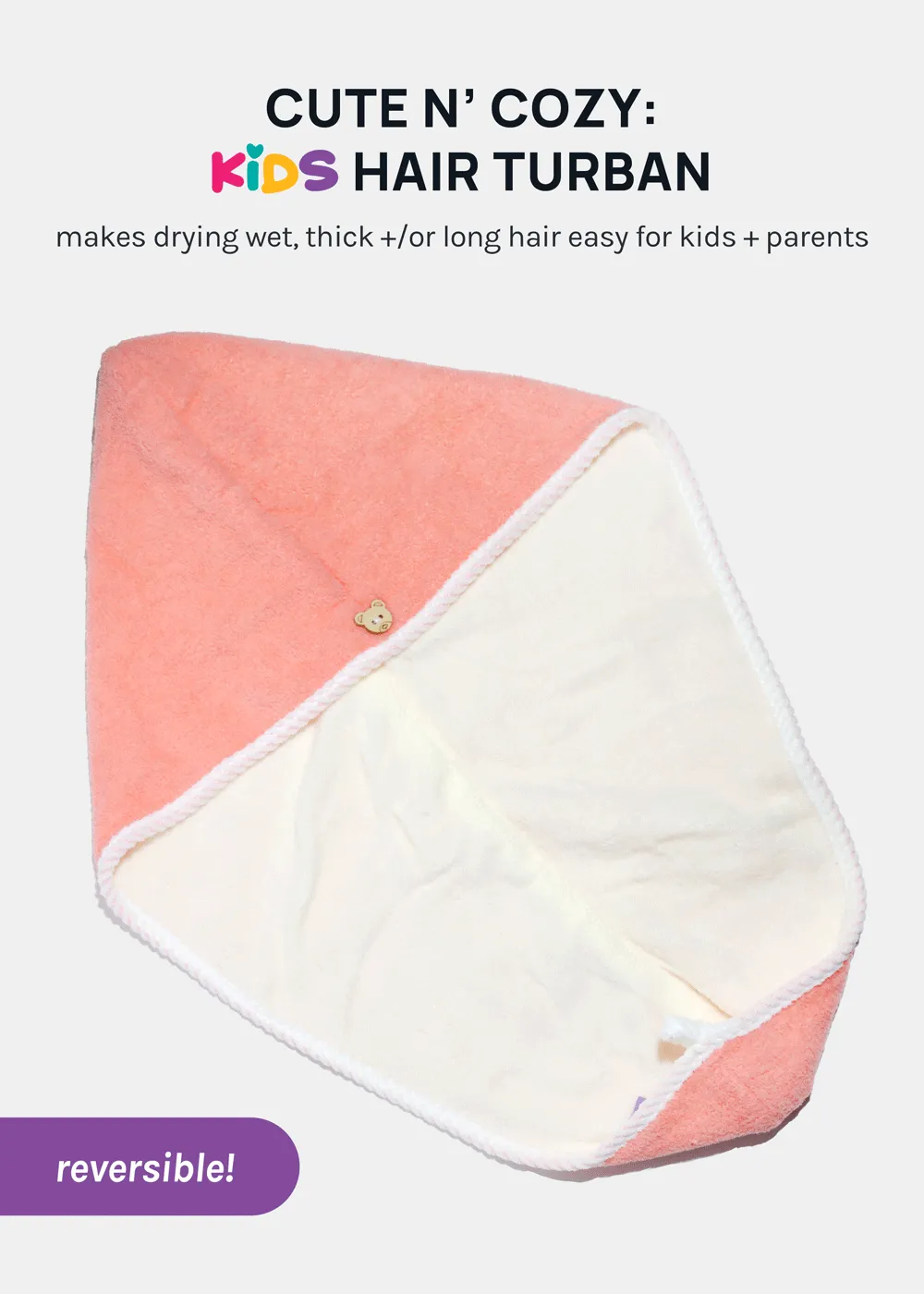 Miss A Kids Mini Miss Hair Turban