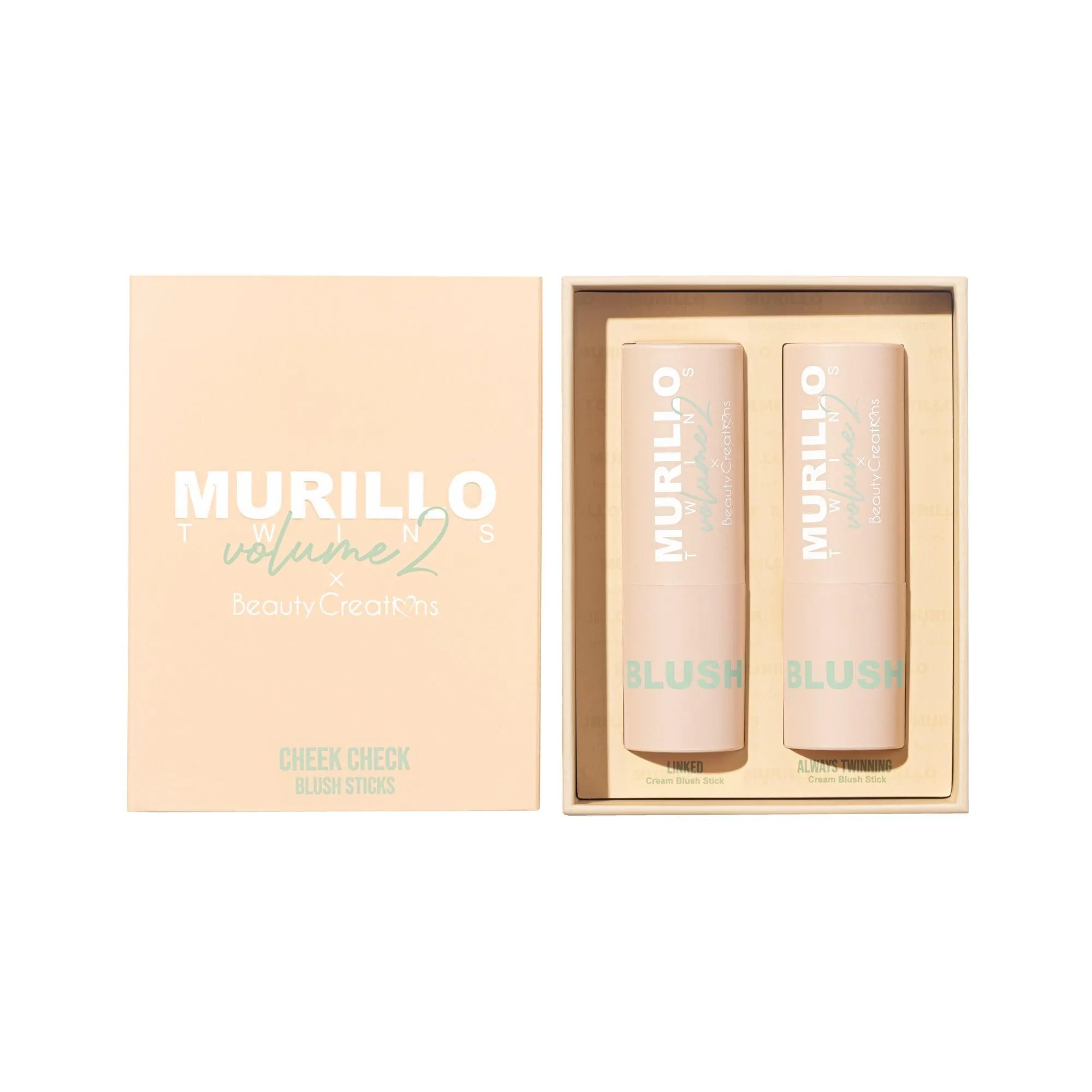 Murillo Twins Vol. 2 - CHEEK CHECK Blush Sticks Beauty Creations