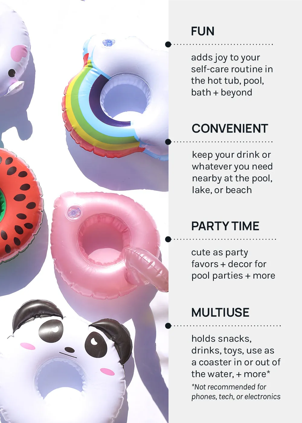 Official Key Items Floating Drink Holder