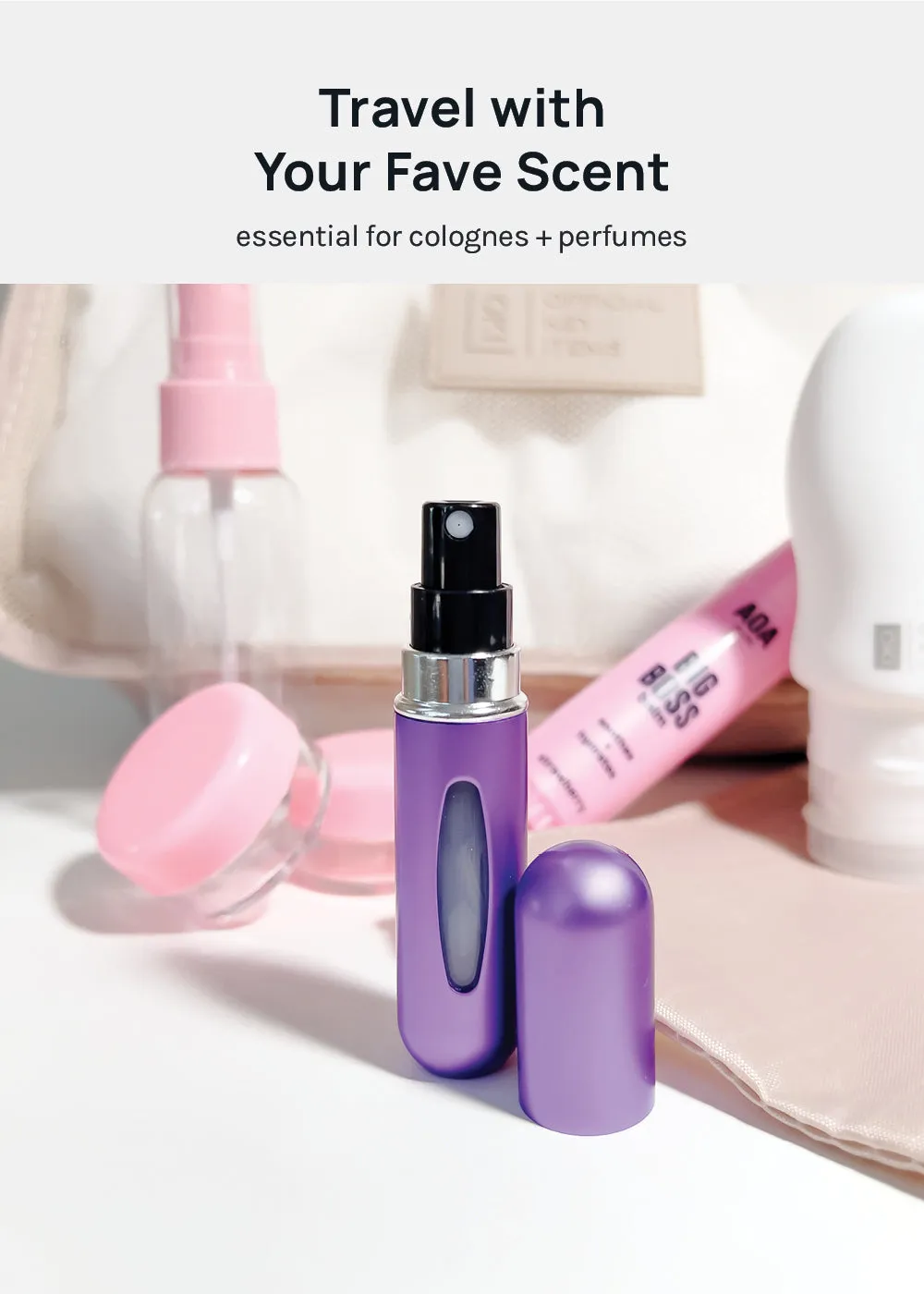 Official Key Items Refillable Perfume Atomizer
