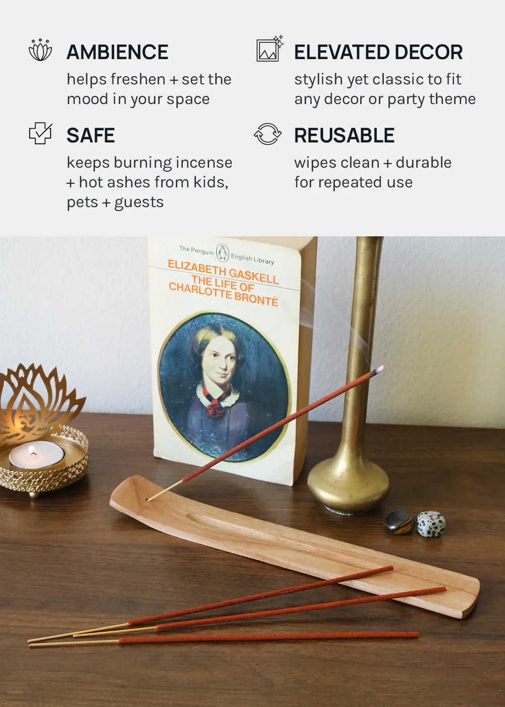Official Key Items Wooden Incense Stands