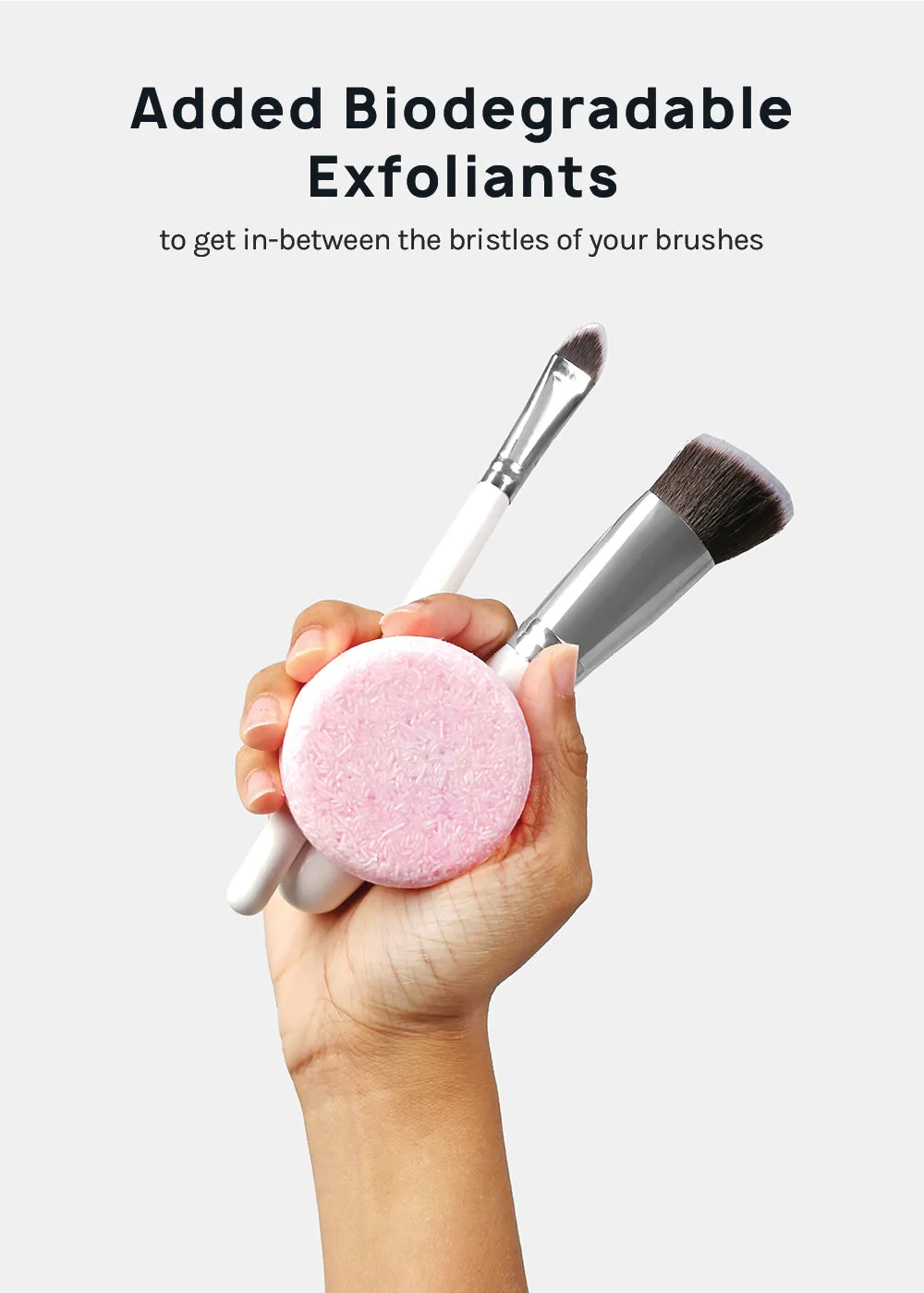 Paw Paw: Brush Cleaning Soap Peach