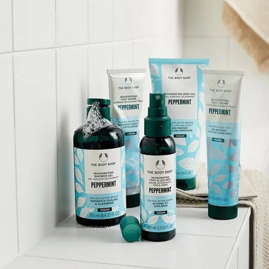 Peppermint Invigorating Body Gel The Body Shop