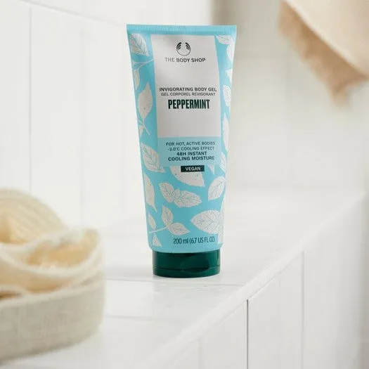 Peppermint Invigorating Body Gel The Body Shop
