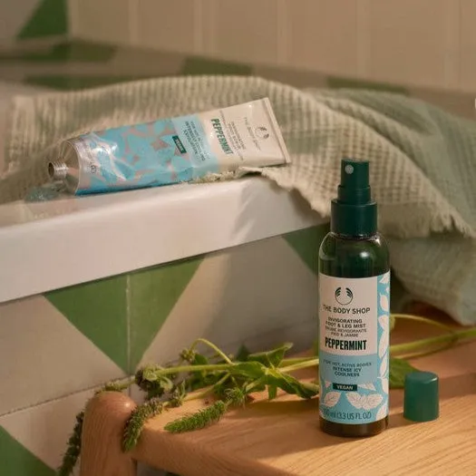 Peppermint Reviving Pumice Foot Scrub The Body Shop