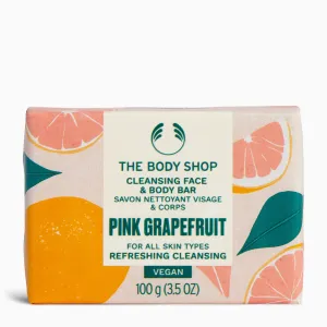 Pink Grapefruit Cleansing Face & Body Bar The Body Shop
