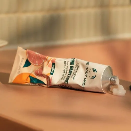 Pink Grapefruit Hand Cream The Body Shop