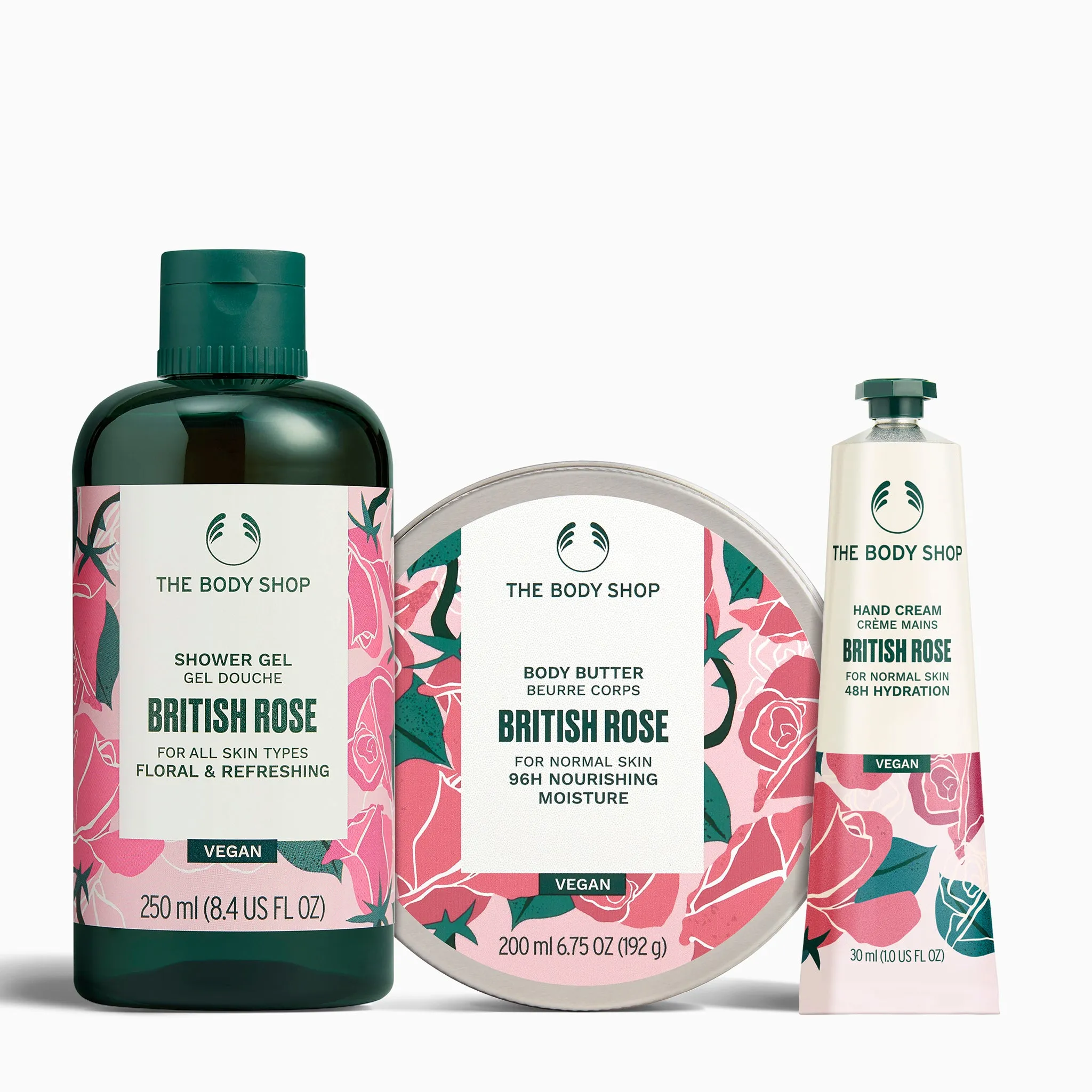Rose Body Care Collection The Body Shop