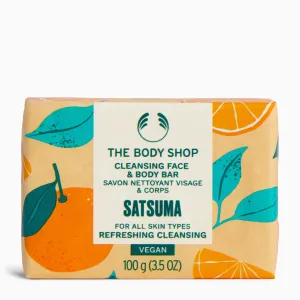 Satsuma Cleansing Face & Body Bar The Body Shop