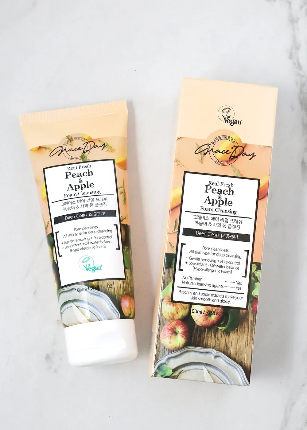 SINDO Graceday Real Fresh Peach & Apple Foam Cleanser