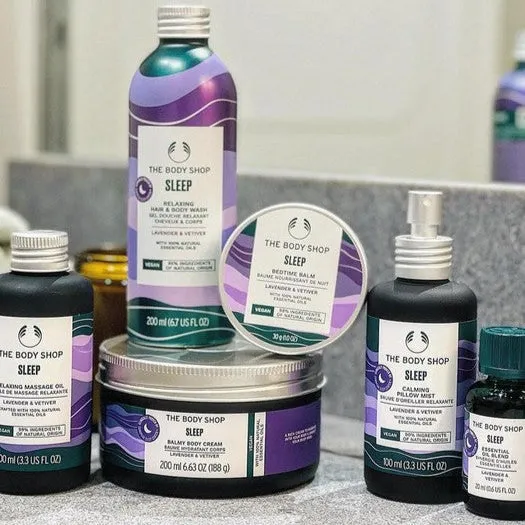 Sleep Relaxing Hair & Body Wash The Body Shop
