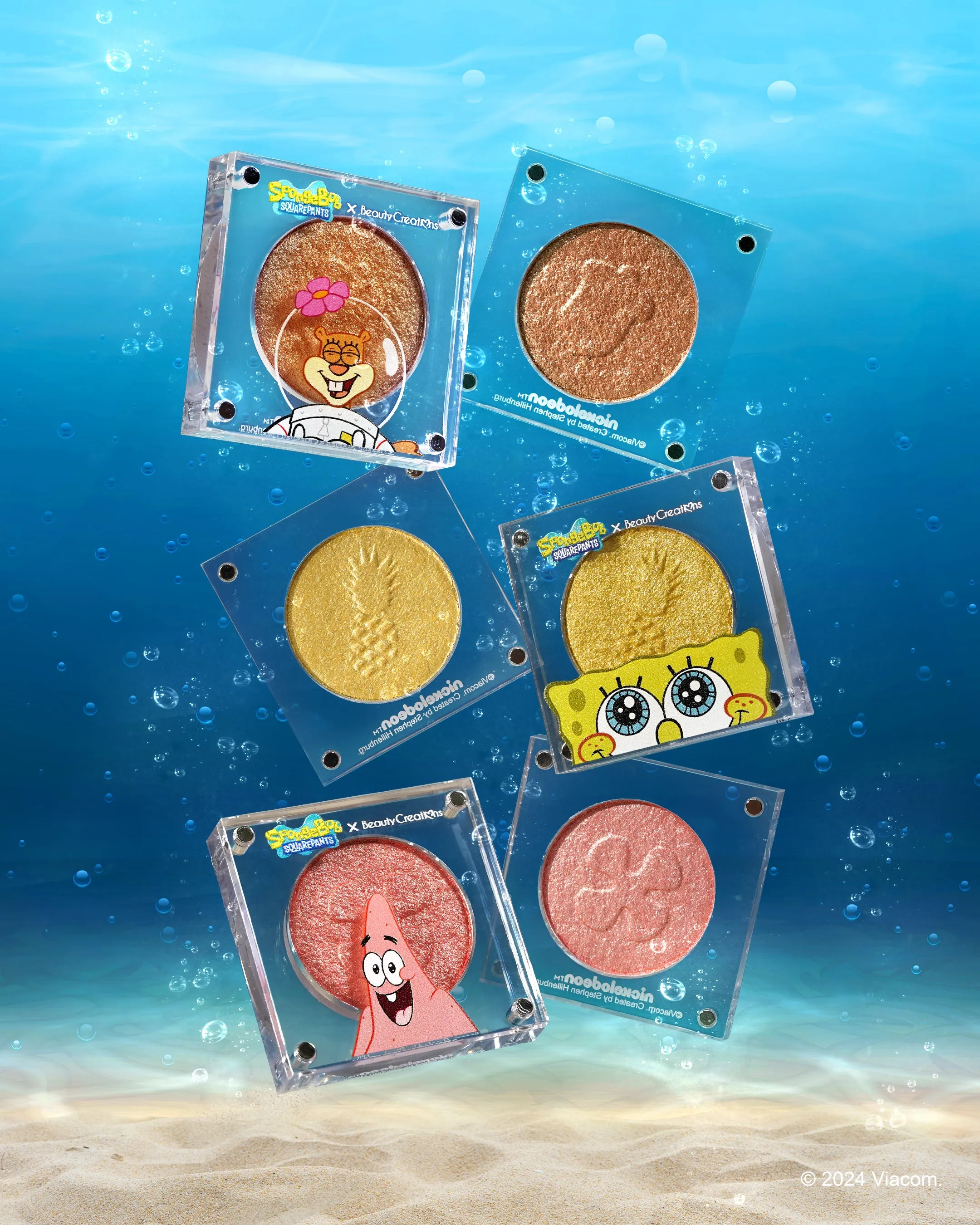 SpongeBob "F.U.N" Single Eyeshadow Set Beauty Creations