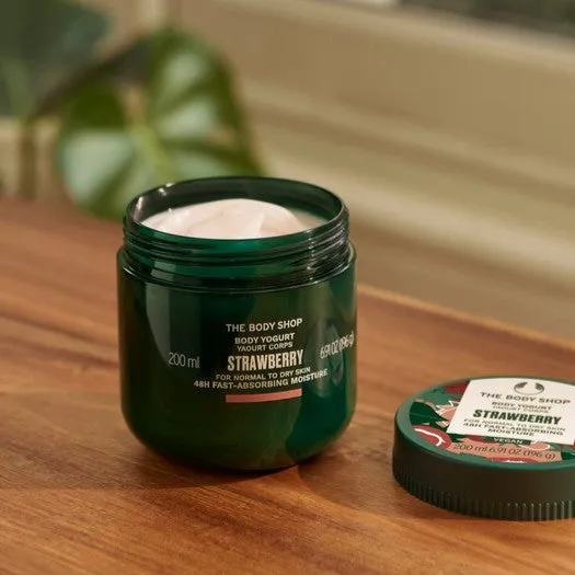 Strawberry Body Yogurt The Body Shop