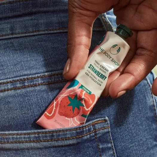 Strawberry Hand Cream The Body Shop