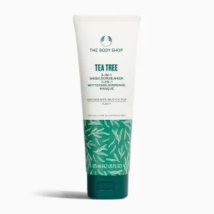 Tea Tree 3-in-1 Wash, Scrub & Mask The Body Shop