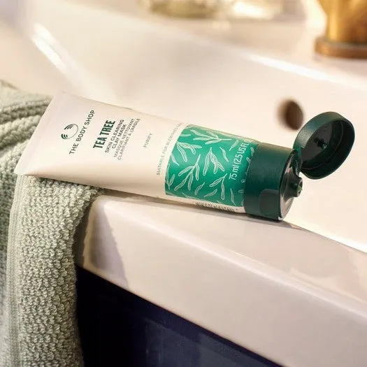 Tea Tree Skin Clearing Clay Mask  The Body Shop