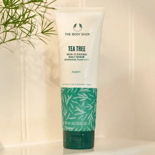 Tea Tree Skin Clearing Daily Scrub The Body Shop