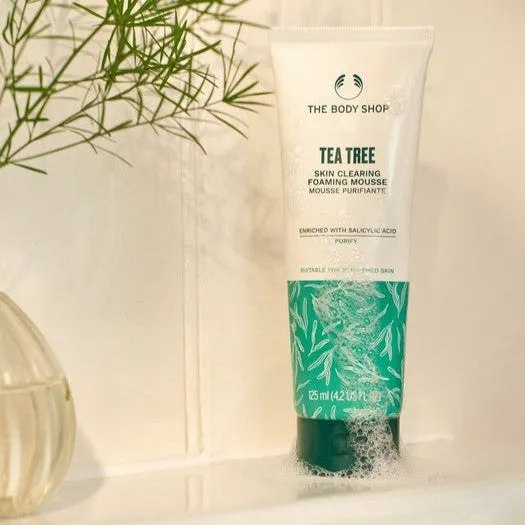 Tea Tree Skin Clearing Foaming Mousse The Body Shop