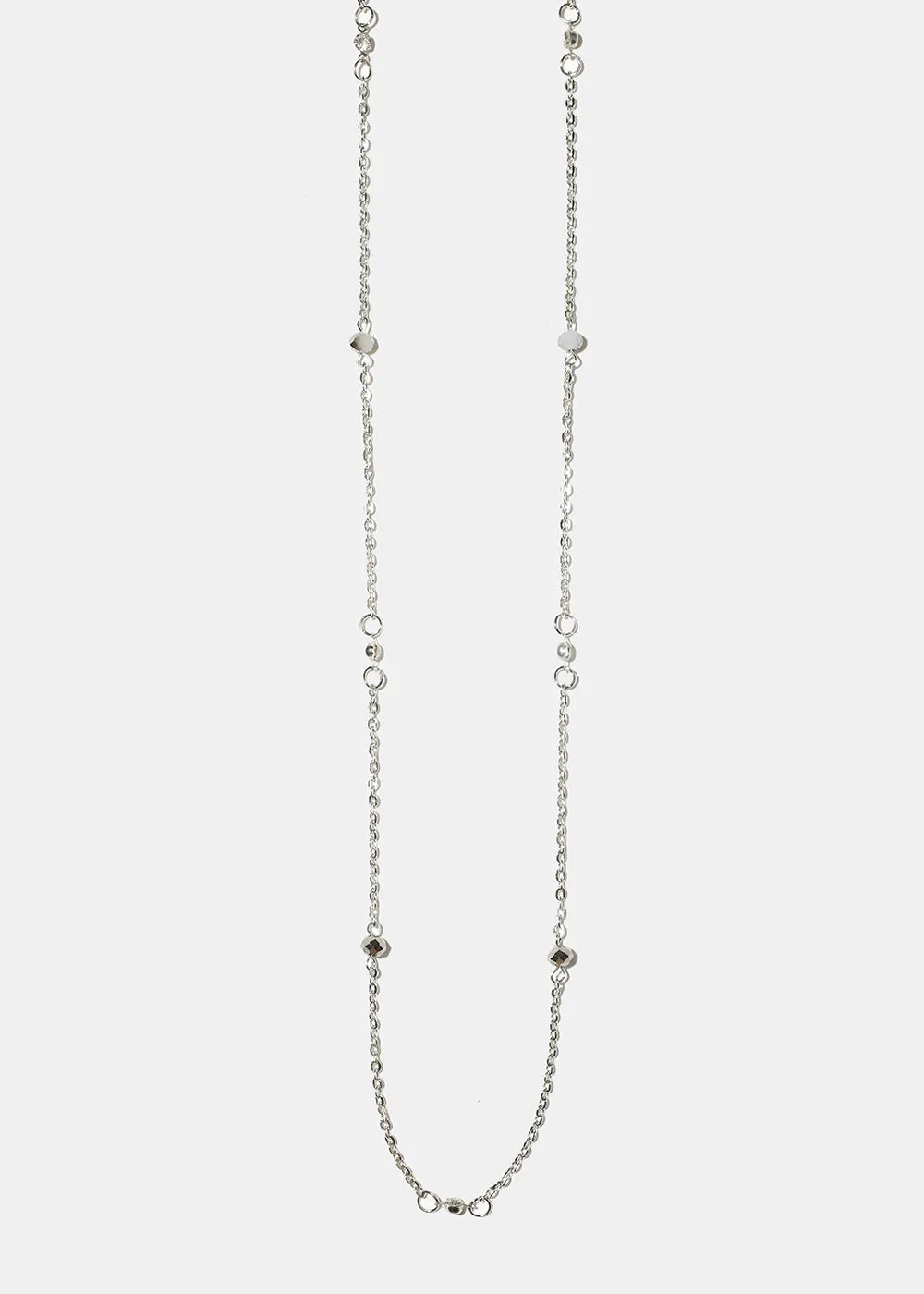 Two-Toned Bead Belly Chain
