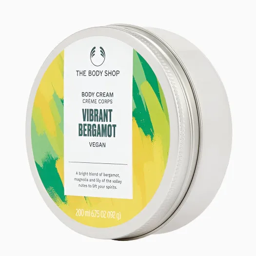Vibrant Bergamot Body Cream The Body Shop
