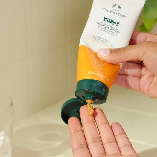Vitamin C Glow Revealing Microdermabrasion The Body Shop